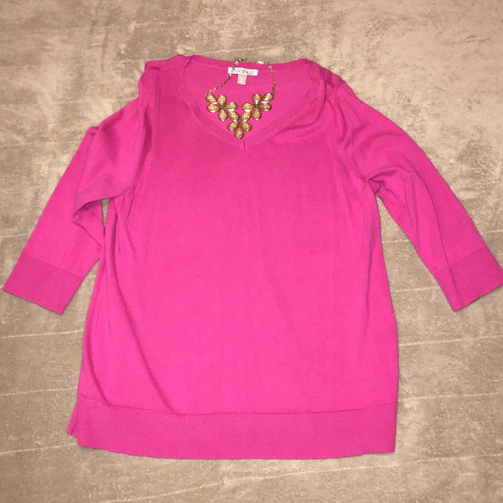 3/4 sleeve top